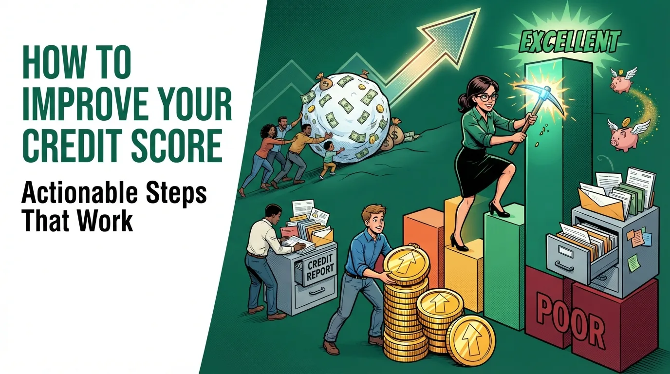 How to Improve Your Credit Score: Actionable Steps That Work